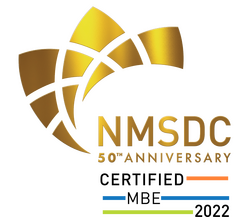 NMSDC 50th anniversary Certified MBE 2022